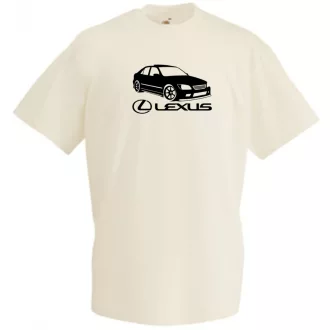 Auto Fan Lexus férfi rövid ujjú póló