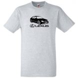 Auto Fan Lexus férfi rövid ujjú póló