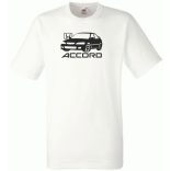 Autó fan Honda Accord minima férfi rövid ujjú póló