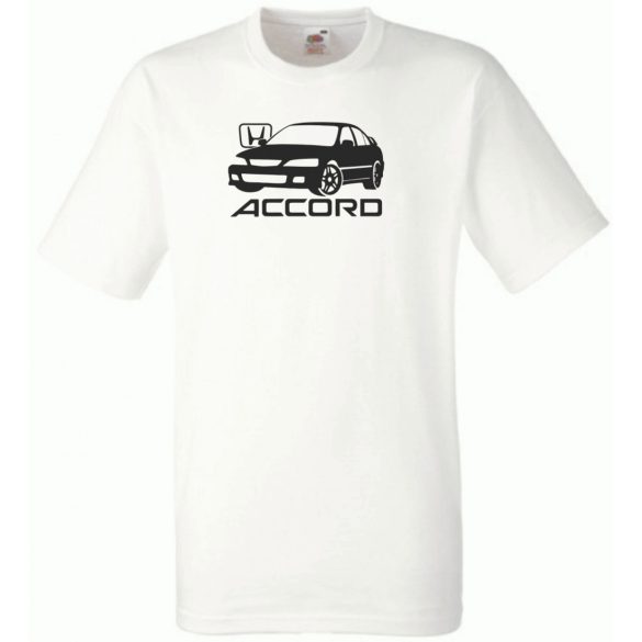 Autó fan Honda Accord minima férfi rövid ujjú póló