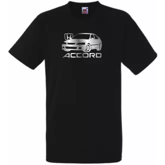 Autó fan Honda Accord minima férfi rövid ujjú póló