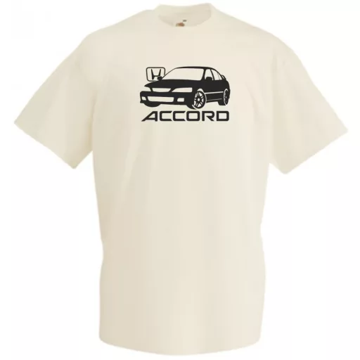 Autó fan Honda Accord minima férfi rövid ujjú póló
