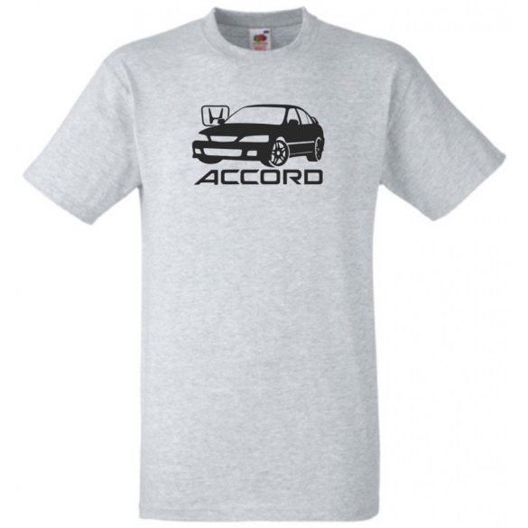Autó fan Honda Accord minima férfi rövid ujjú póló