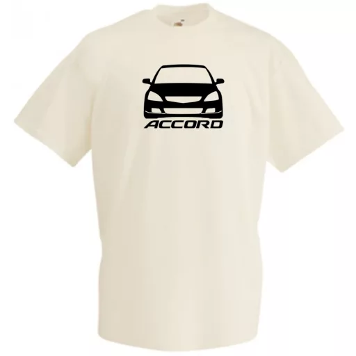 Autó fan Honda Accord minima férfi rövid ujjú póló