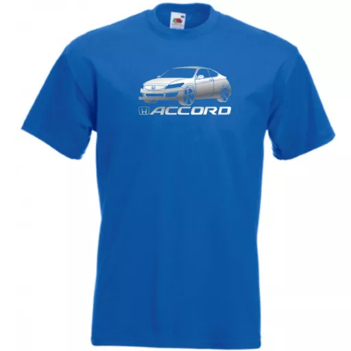 Autó fan Honda Accord minima férfi rövid ujjú póló
