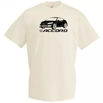 Autó fan Honda Accord minima férfi rövid ujjú póló