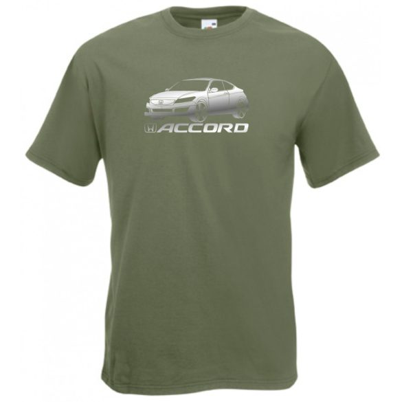 Autó fan Honda Accord minima férfi rövid ujjú póló