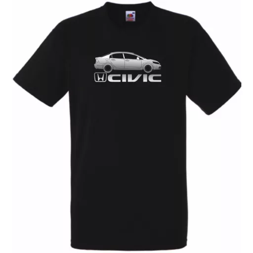 Autó fan Honda Civic minima férfi rövid ujjú póló
