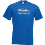 Autó fan Honda Civic minima férfi rövid ujjú póló