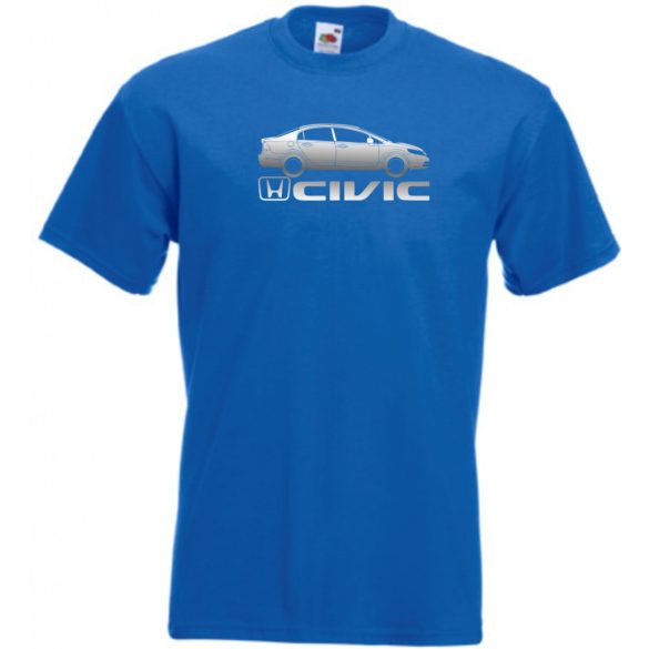 Autó fan Honda Civic minima férfi rövid ujjú póló