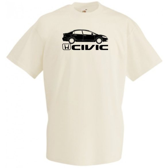 Autó fan Honda Civic minima férfi rövid ujjú póló
