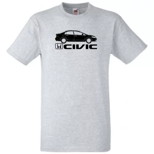 Autó fan Honda Civic minima férfi rövid ujjú póló