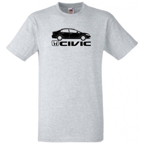 Autó fan Honda Civic minima férfi rövid ujjú póló