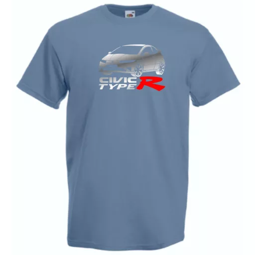 Autó fan Honda Civic Type R minima férfi rövid ujjú póló