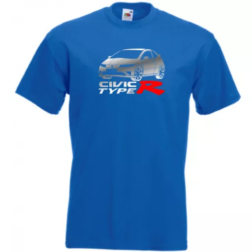 Autó fan Honda Civic Type R minima férfi rövid ujjú póló