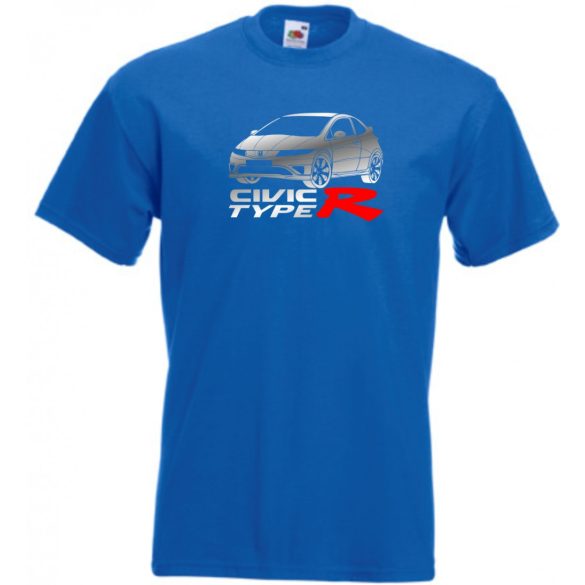 Autó fan Honda Civic Type R minima férfi rövid ujjú póló