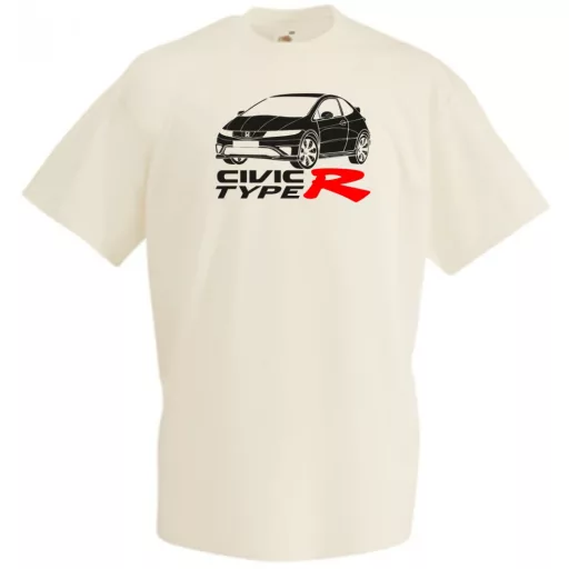 Autó fan Honda Civic Type R minima férfi rövid ujjú póló