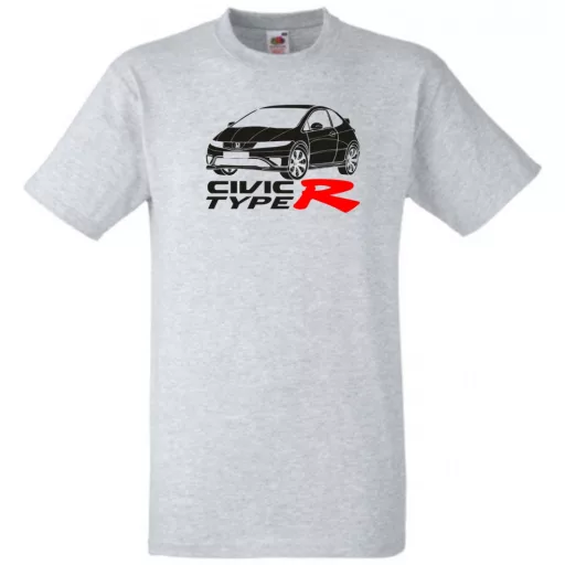 Autó fan Honda Civic Type R minima férfi rövid ujjú póló
