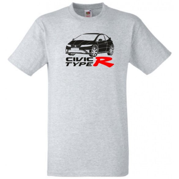 Autó fan Honda Civic Type R minima férfi rövid ujjú póló