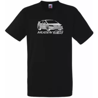Autó fan Honda Civic minima férfi rövid ujjú póló