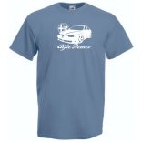 Autó fan Alfa Romeo minima férfi rövid ujjú póló