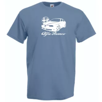Autó fan Alfa Romeo minima férfi rövid ujjú póló