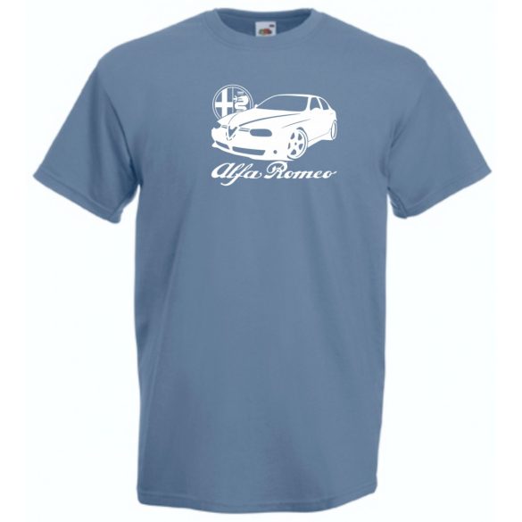 Autó fan Alfa Romeo minima férfi rövid ujjú póló
