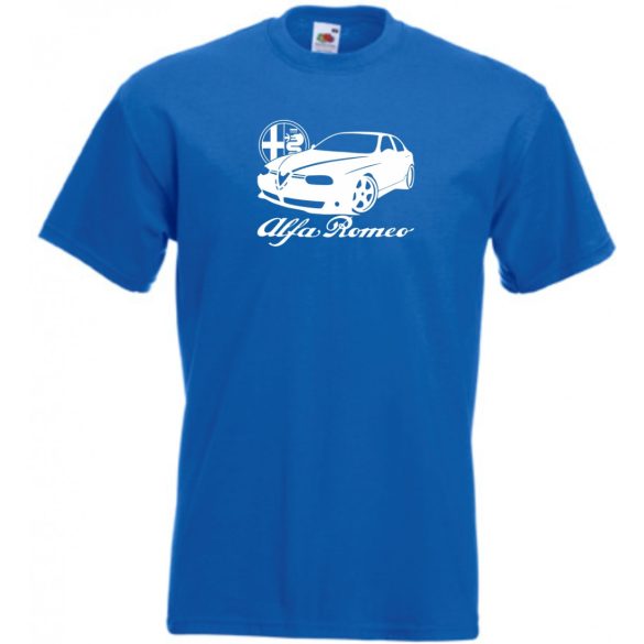 Autó fan Alfa Romeo minima férfi rövid ujjú póló