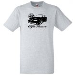 Autó fan Alfa Romeo minima férfi rövid ujjú póló