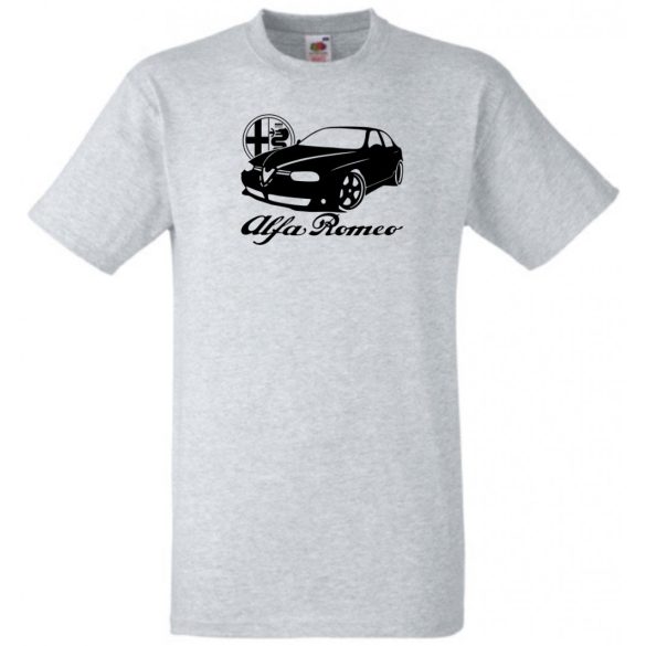 Autó fan Alfa Romeo minima férfi rövid ujjú póló