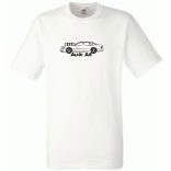 Autó fan Audi A8 minima férfi rövid ujjú póló