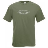 Autó fan Audi A8 minima férfi rövid ujjú póló