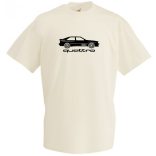 Autó fan Audi Quattro minima férfi rövid ujjú póló