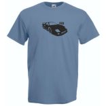 Auto Fan F40 stencil férfi rövid ujjú póló