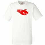 Auto Fan F40 stencil férfi rövid ujjú póló