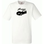 Autó fan Fiat Punto minima férfi rövid ujjú póló