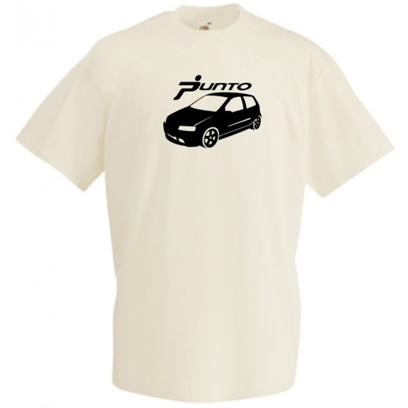 Autó fan Fiat Punto minima férfi rövid ujjú póló
