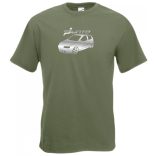 Autó fan Fiat Punto minima férfi rövid ujjú póló