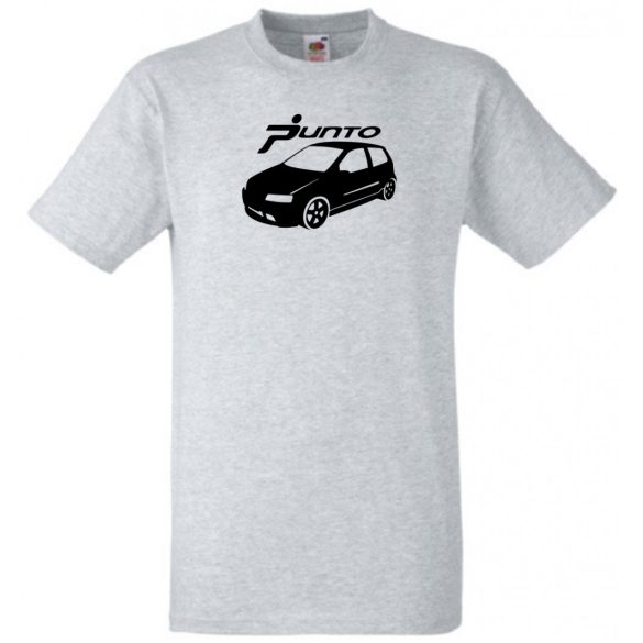 Autó fan Fiat Punto minima férfi rövid ujjú póló
