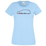 I Love My Focus női rövid ujjú póló