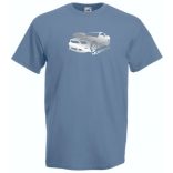 Auto Fan Ford Mustang minima férfi rövid ujjú póló