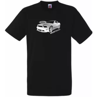 Auto Fan Ford Mustang minima férfi rövid ujjú póló