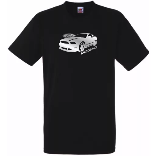 Auto Fan Ford Mustang minima férfi rövid ujjú póló