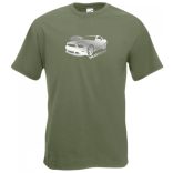 Auto Fan Ford Mustang minima férfi rövid ujjú póló