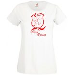 Szépség és a Szörnyeteg női rövid ujjú póló