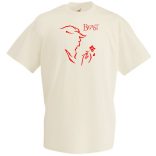 Szépség és a szörnyeteg férfi rövid ujjú póló