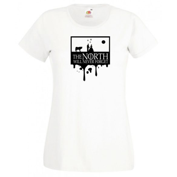 The North will never forget női rövid ujjú póló