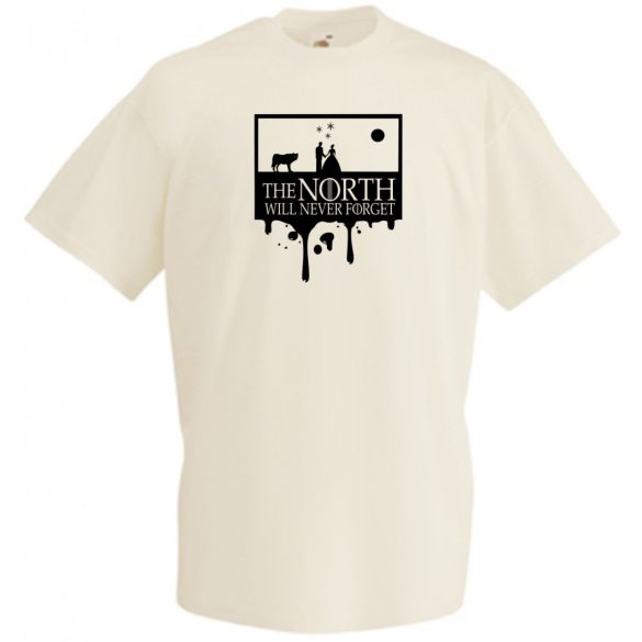 The North will never forget férfi rövid ujjú póló