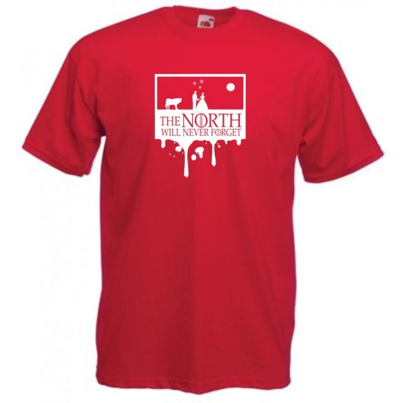 The North will never forget férfi rövid ujjú póló