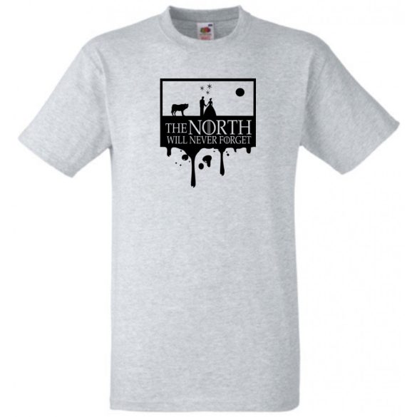 The North will never forget férfi rövid ujjú póló